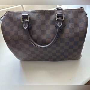 Louis Vuitton, Damier Ebene speedy 30